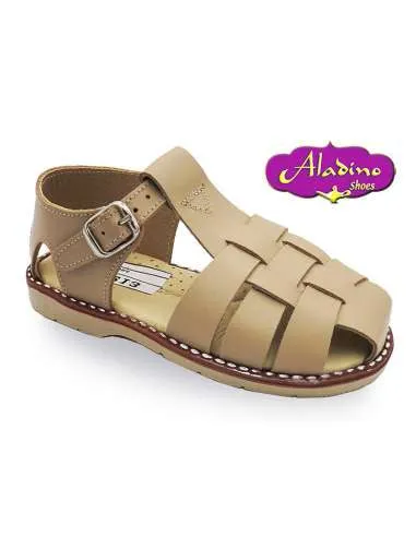 2213 Tan Leather Sandal