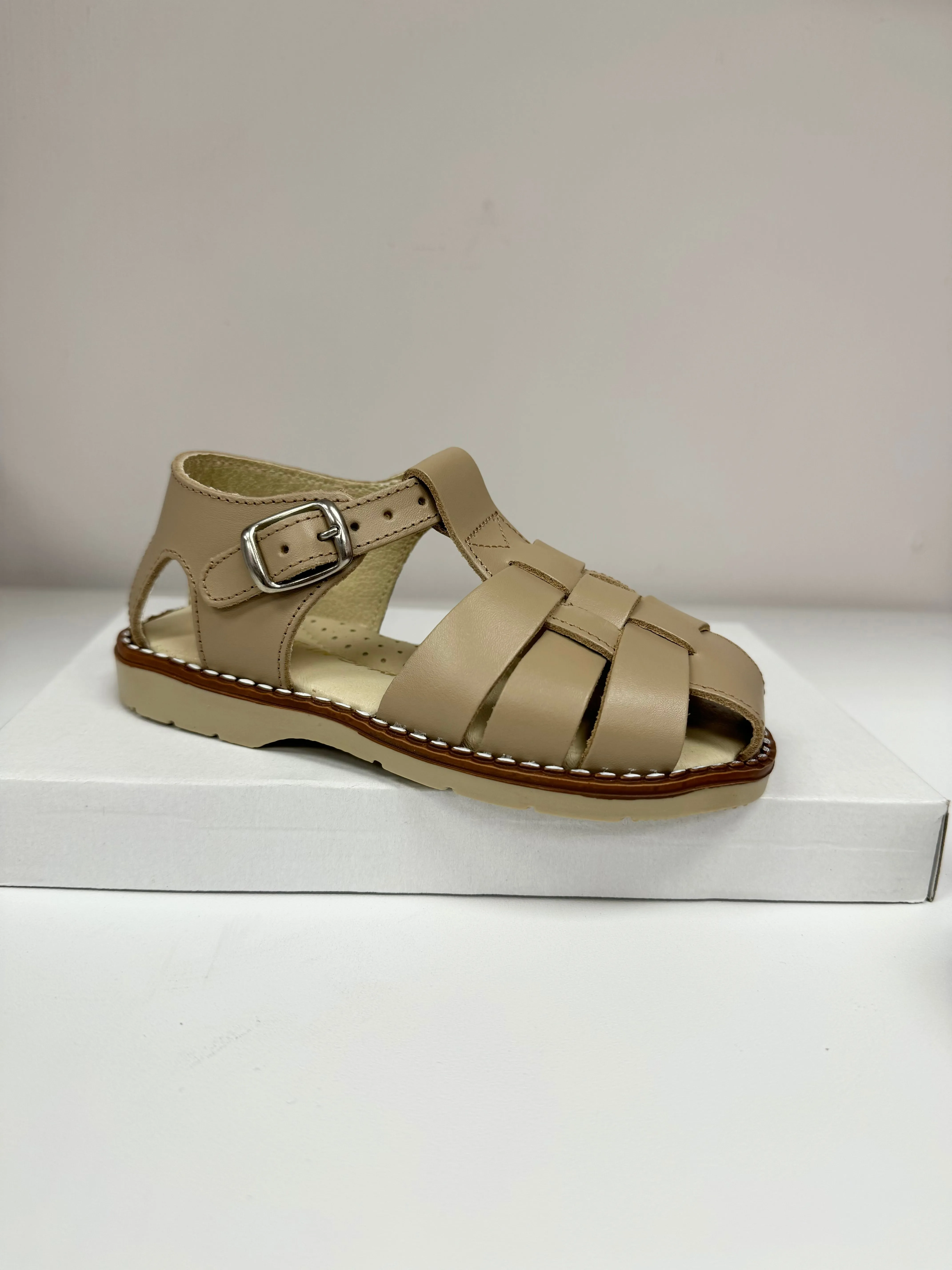 2213 Tan Leather Sandal