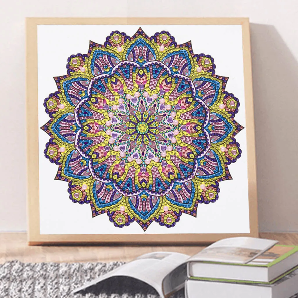 5D DIY  Special-Shaped Diamond-  Mandala 30*30cm