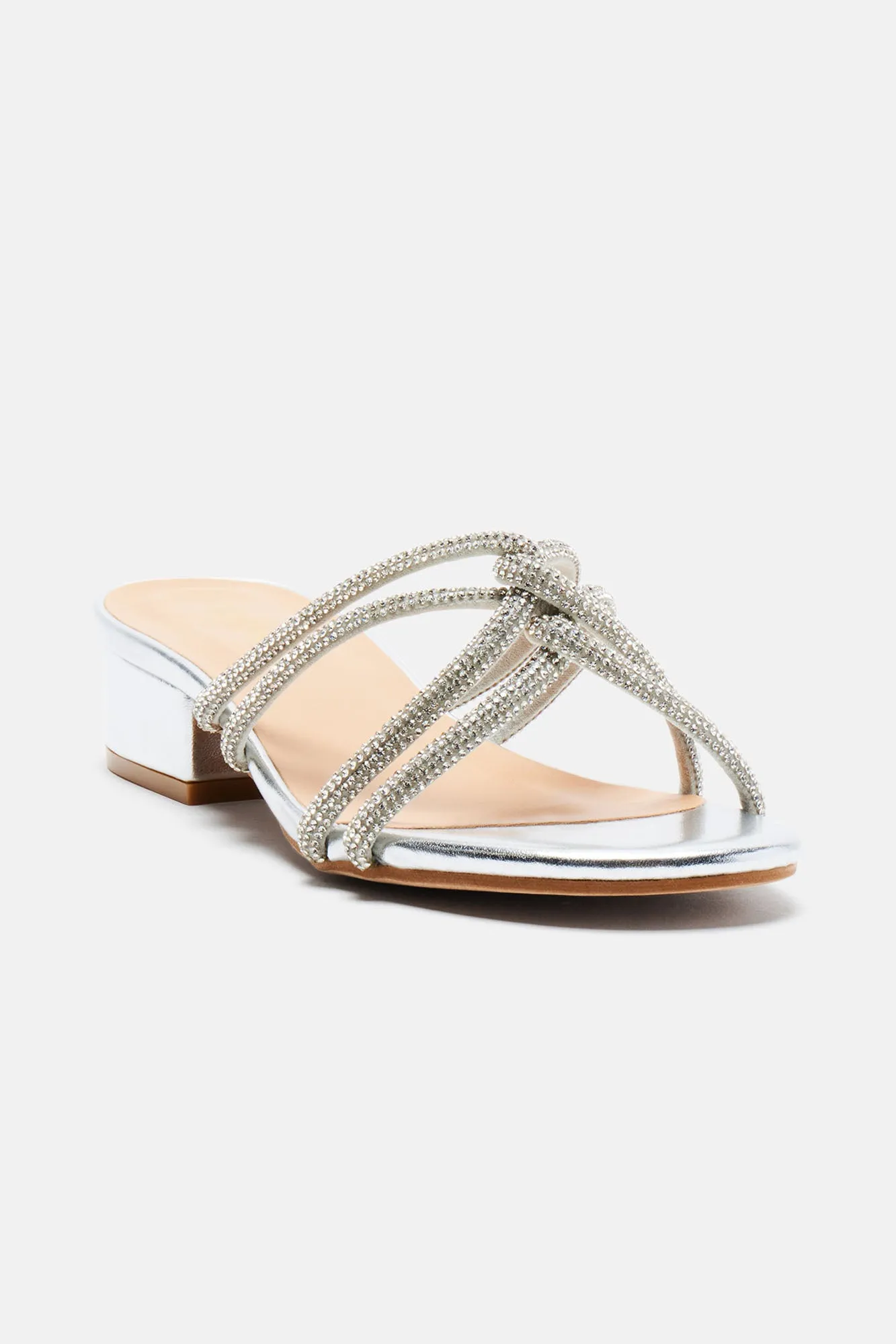 A New Look Heeled Sandals - Silver