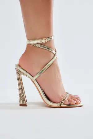 A Night To Remember Heeled Sandals - Gold