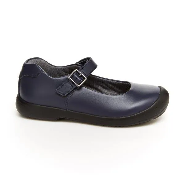 Ainsley Kid's Mary Jane Casual Shoe - Navy