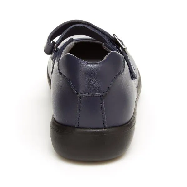 Ainsley Kid's Mary Jane Casual Shoe - Navy