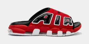 Air More Uptempo Slides Mens Sandals (Red/Black)