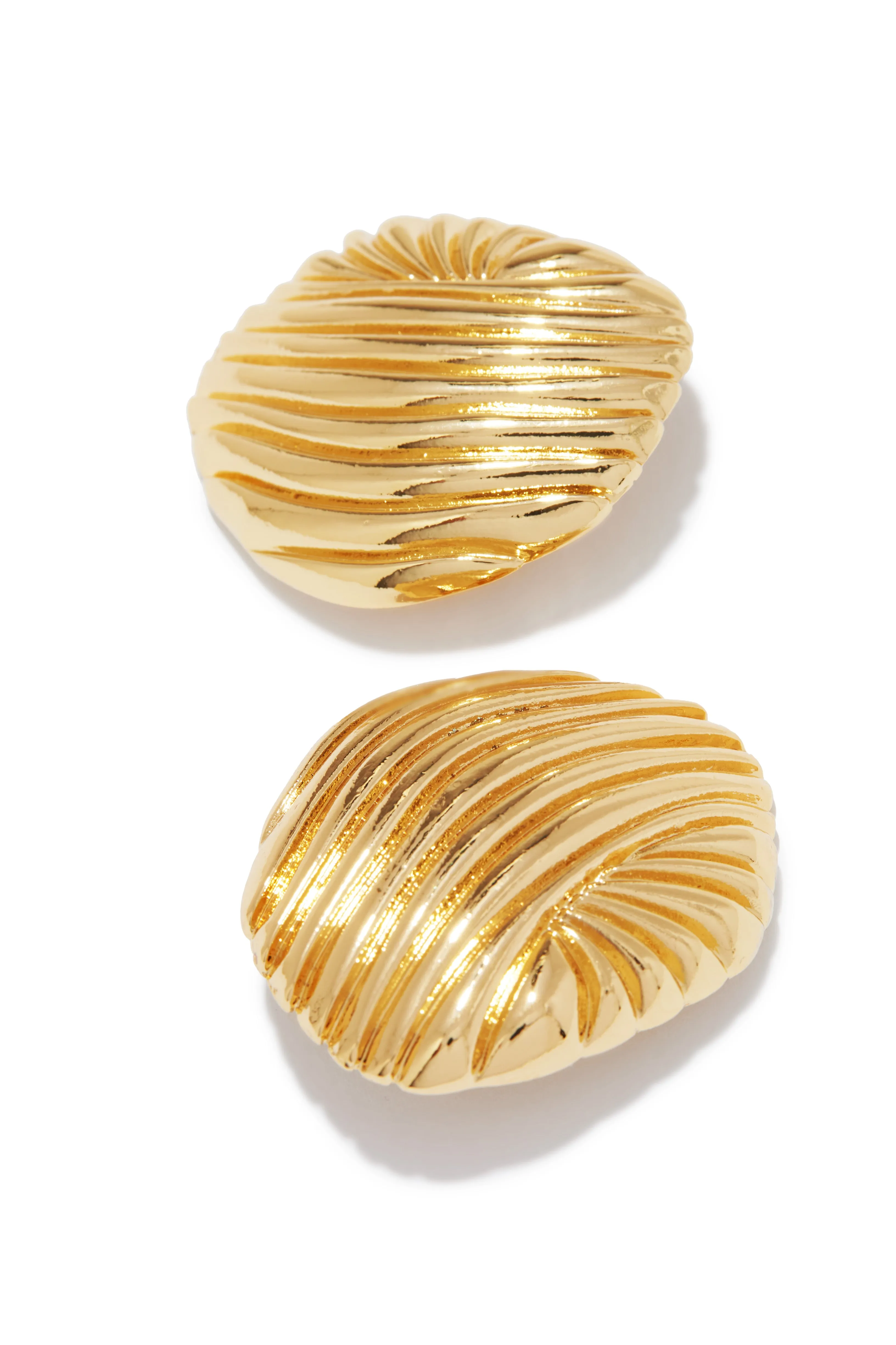 Alberta Statement Earring - Gold