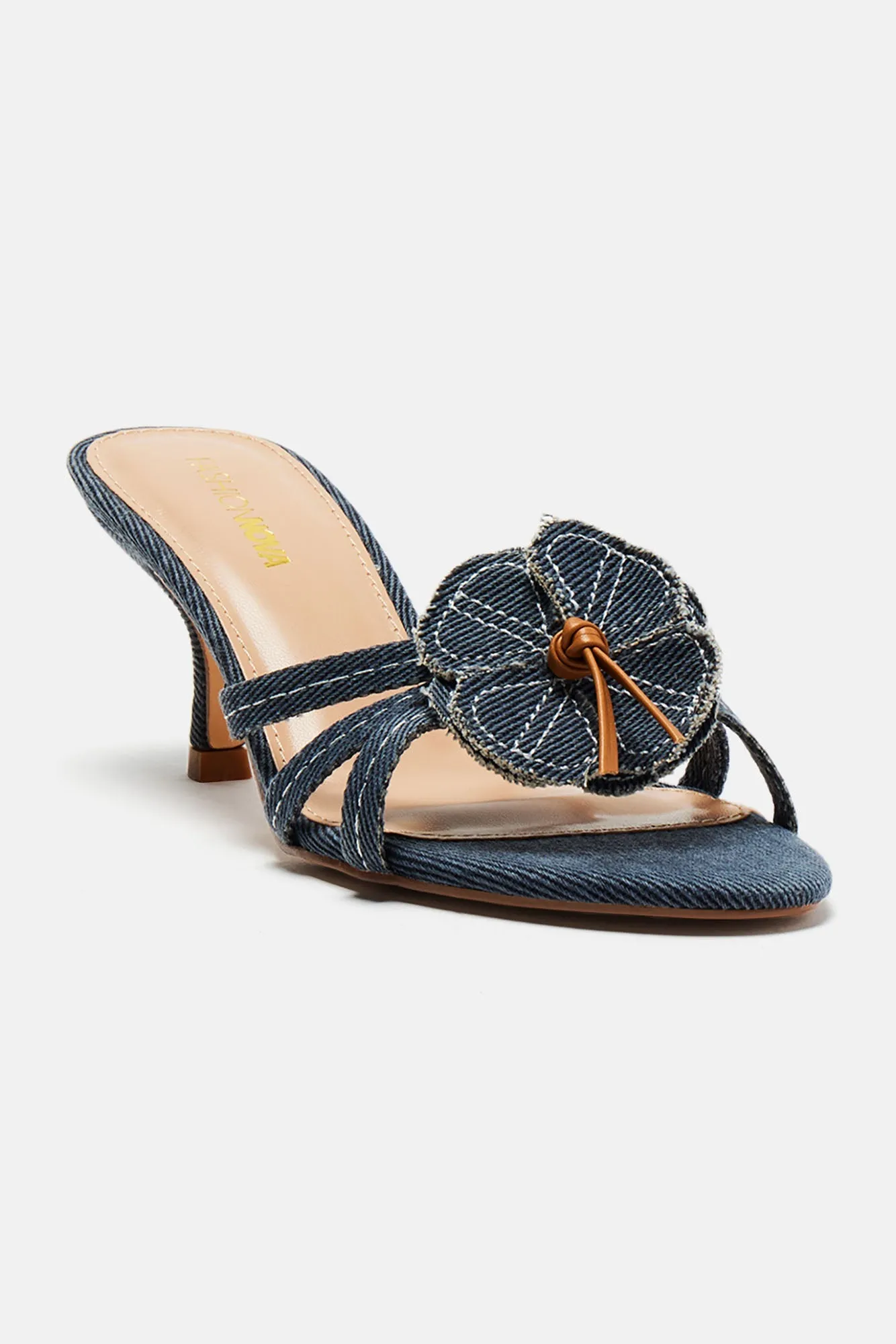 Amozae-About A Girl Denim Heels - Denim