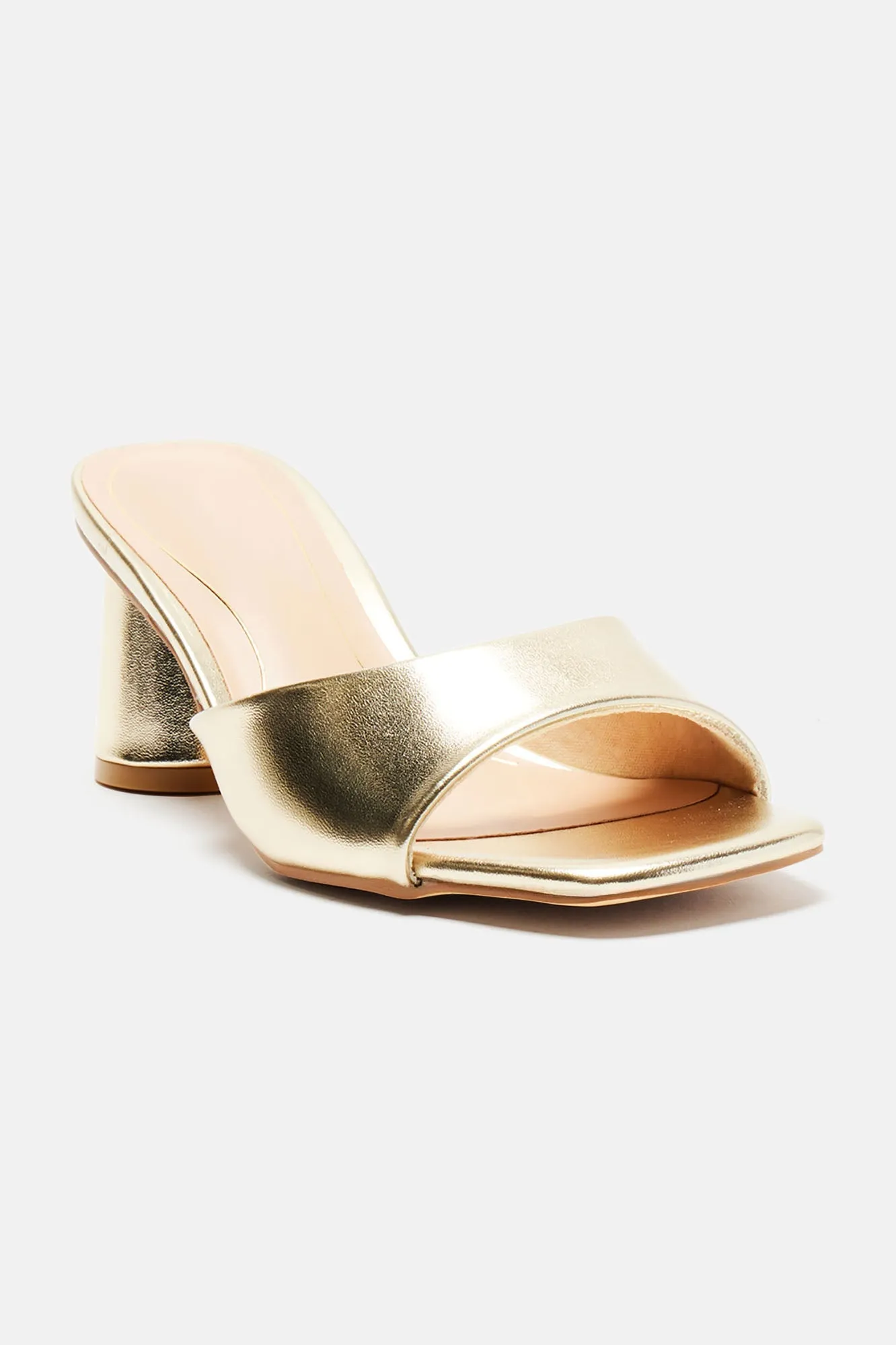 Amozae-All Kinds Of Sweet Mules - Gold