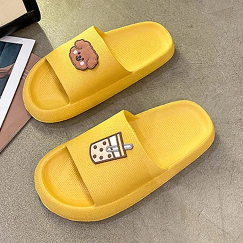 AMOZAE- -  Cartoon Orthopedic Platform Slippers