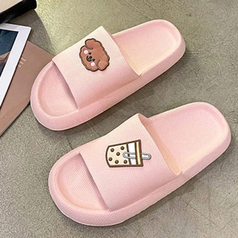 AMOZAE- -  Cartoon Orthopedic Platform Slippers