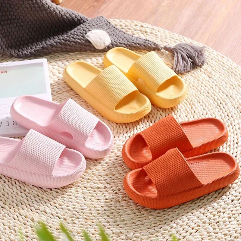 AMOZAE- - Fashionable Thick Platform Cloud Slippers