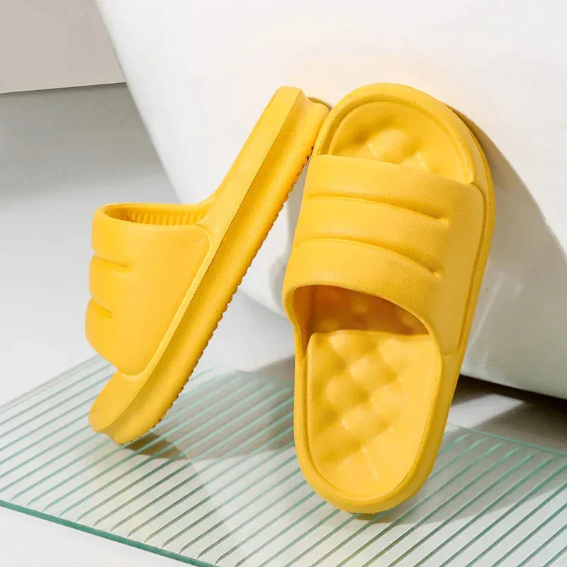 AMOZAE- - Rimocy Thick Platform Cloud Slippers