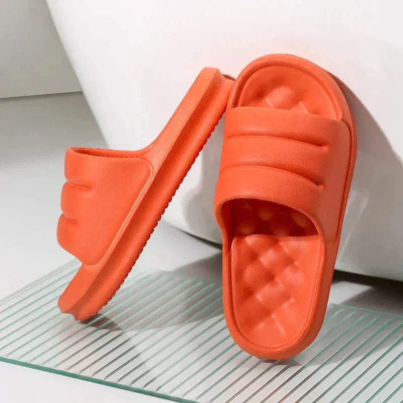 AMOZAE- - Rimocy Thick Platform Cloud Slippers