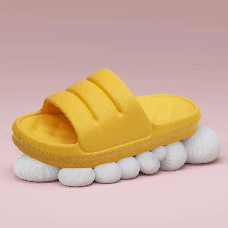 AMOZAE- - Rimocy Thick Platform Cloud Slippers