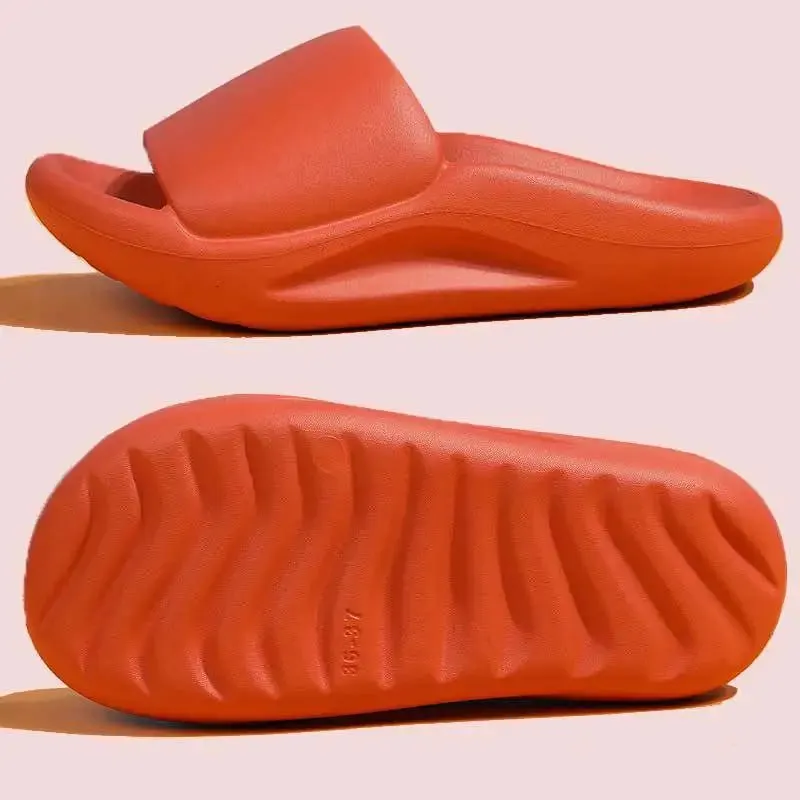 AMOZAE- - Thick Platform Cloud Slippers