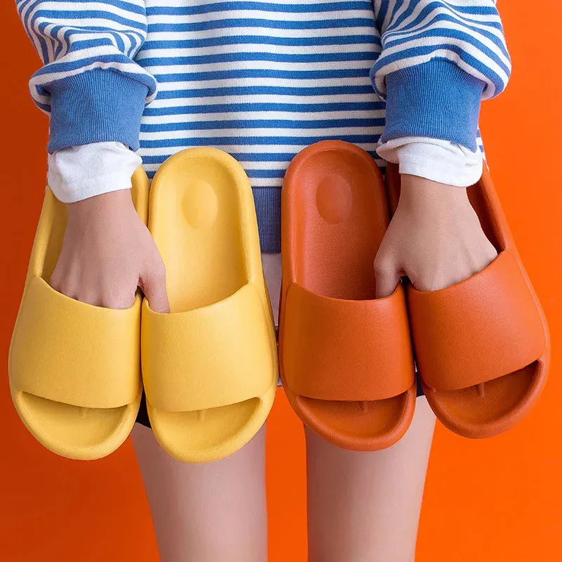 AMOZAE- - Thick Platform Cloud Slippers