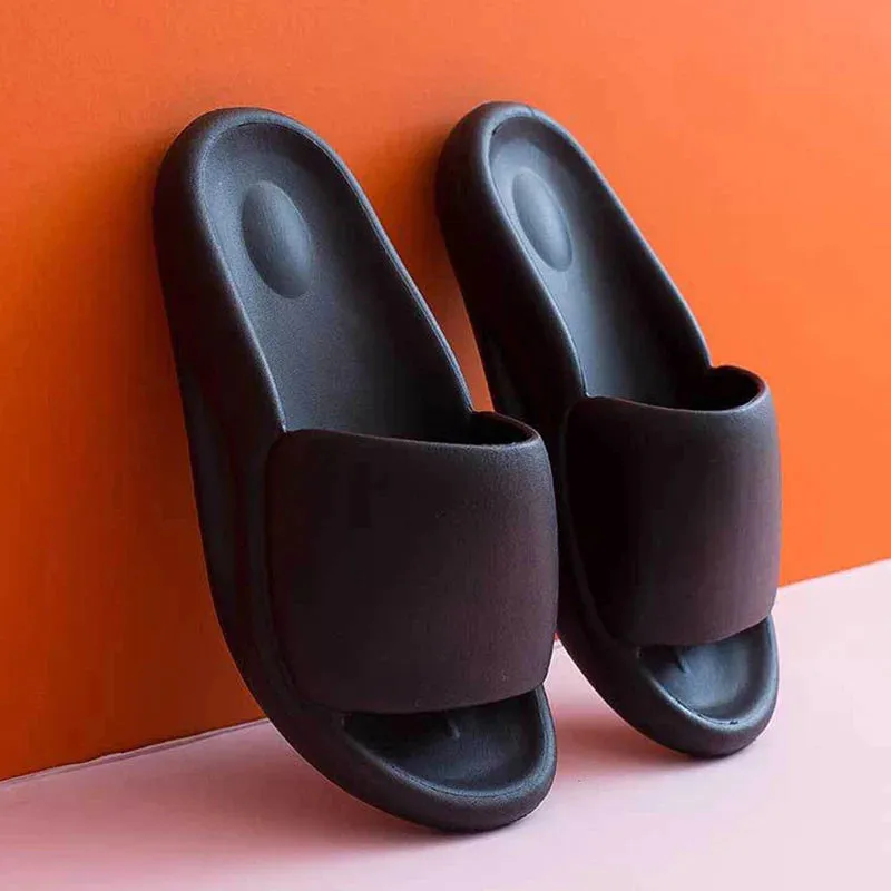 AMOZAE- - Thick Platform Cloud Slippers