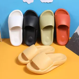 AMOZAE- - Thick Platform Cloud Slippers