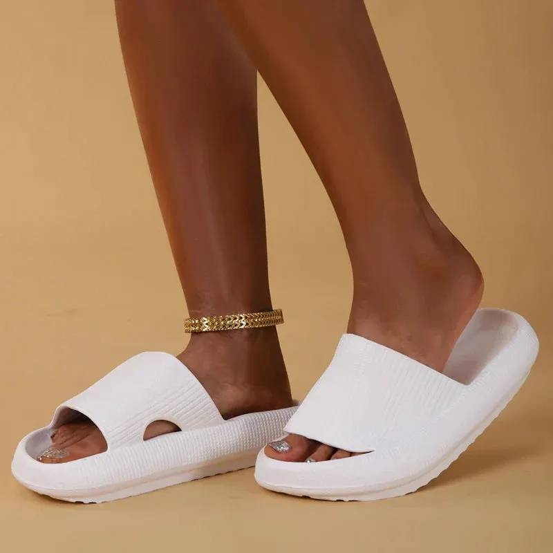 AMOZAE- -  Thick Platform Cloud Slippers