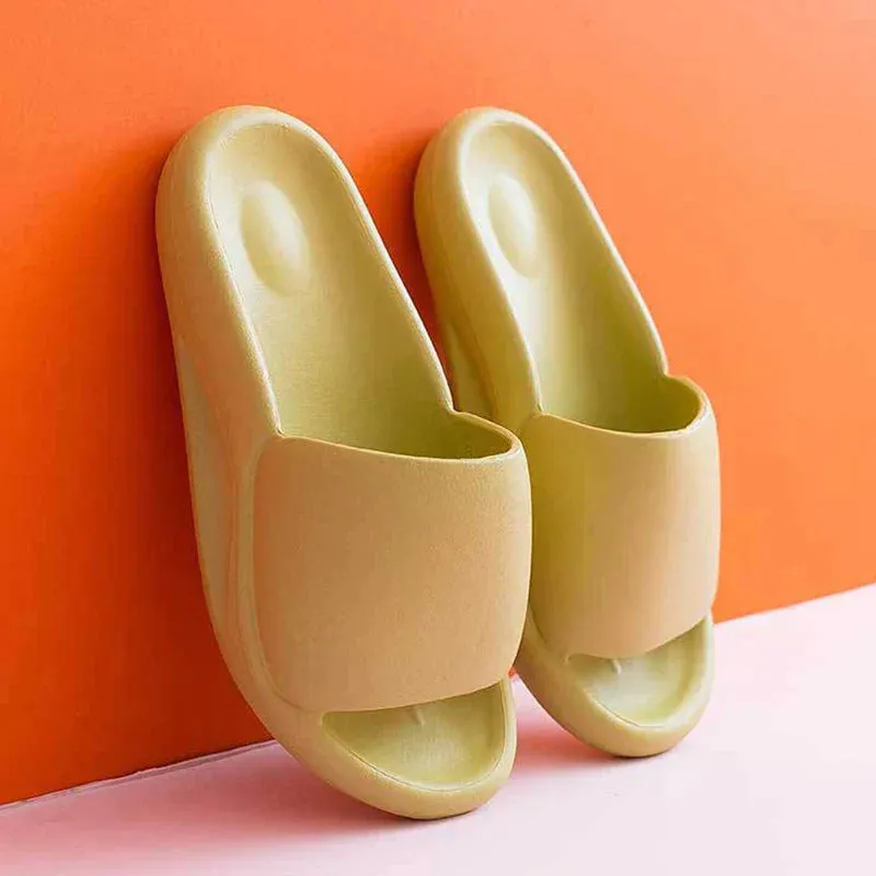 AMOZAE- - Thick Platform Cloud Slippers