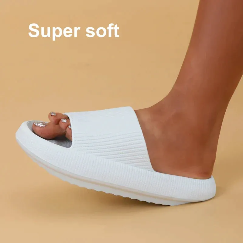 AMOZAE- -  Thick Platform Cloud Slippers