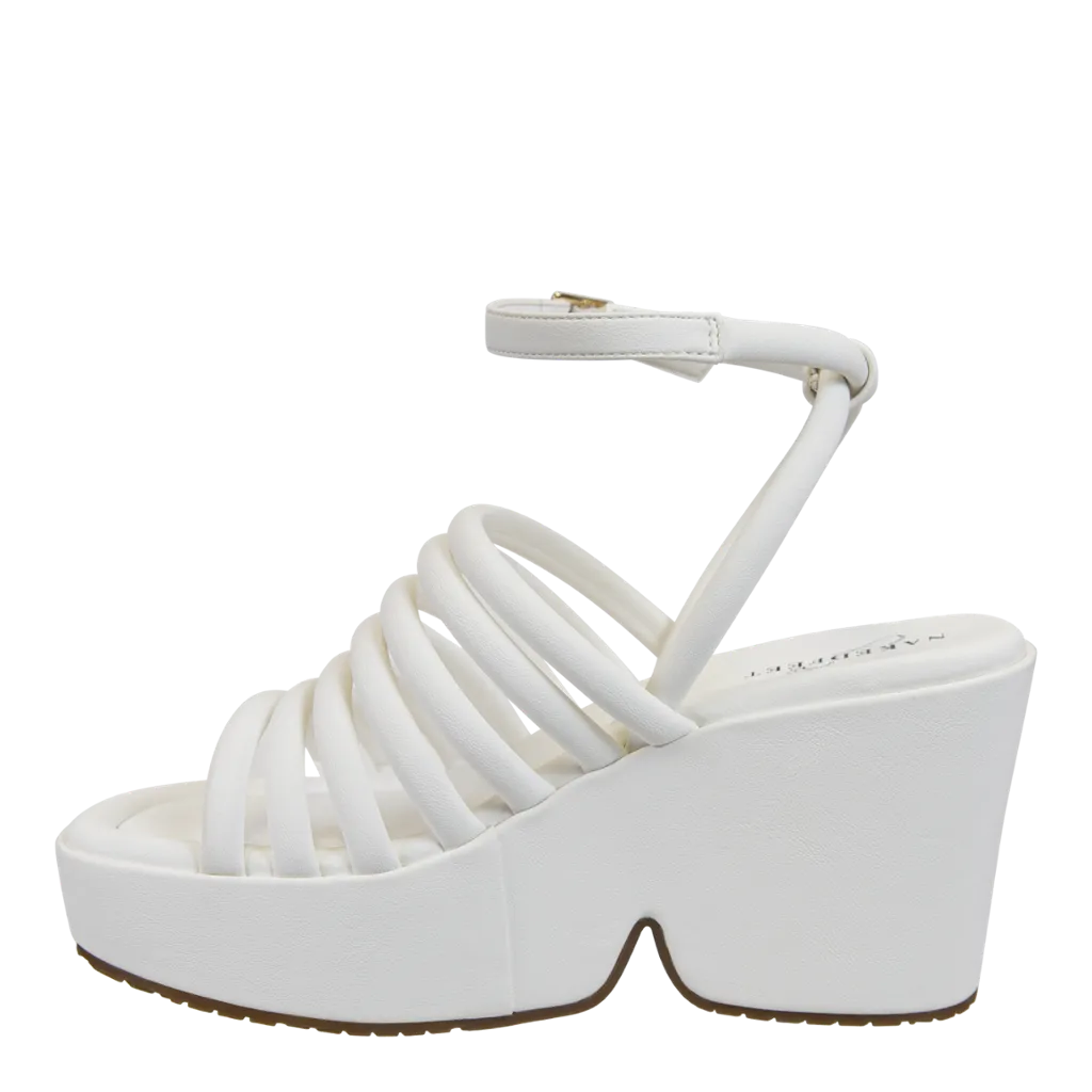 ANTIPODE in WHITE Heeled Sandals