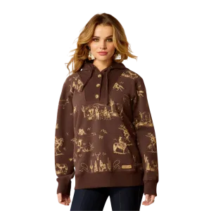 Ariat Women's Ranchin Print Hoodie