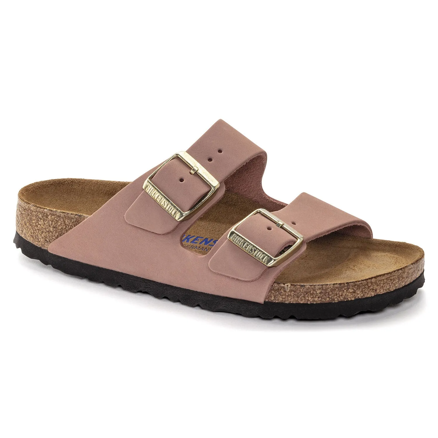 Arizona Soft Footbed Nubuck Leather - Old Rose