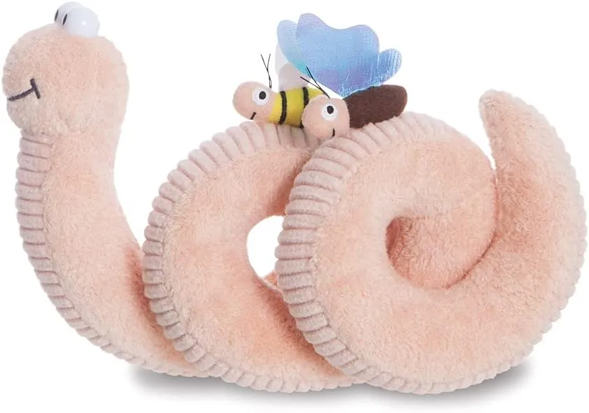 Aurora 61431 Superworm Soft Toy Peach