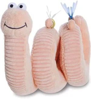 Aurora 61431 Superworm Soft Toy Peach