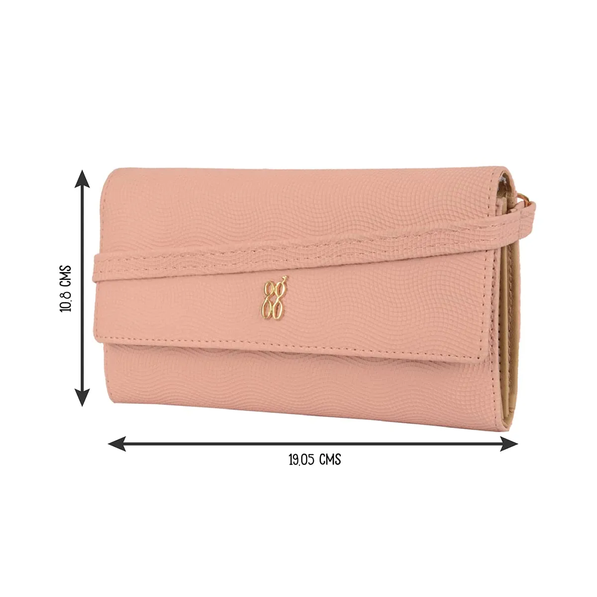 Baggit GG Women's Harmonium Wallet - Large (Pink)