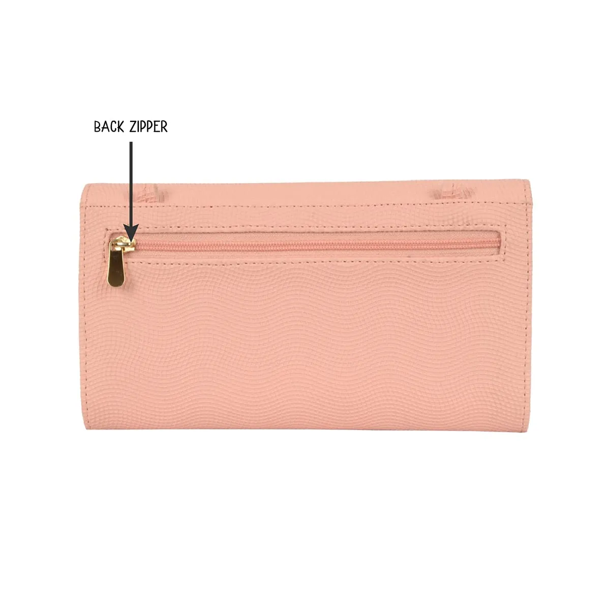 Baggit GG Women's Harmonium Wallet - Large (Pink)