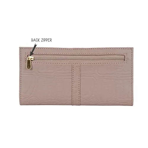 Baggit Women's 2 Fold Wallet - Large (Beige)