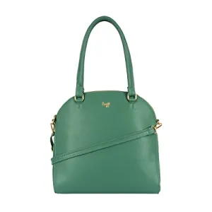 Baggit Women's Bowling Handbag - Large (Green)