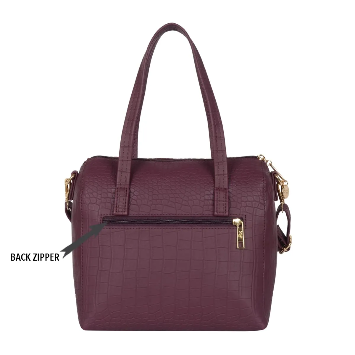 Baggit Women's Duffel Handbag - Small (Wine)