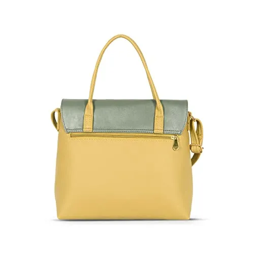 Baggit Women's Satchel Handbag - M2 (Yellow)