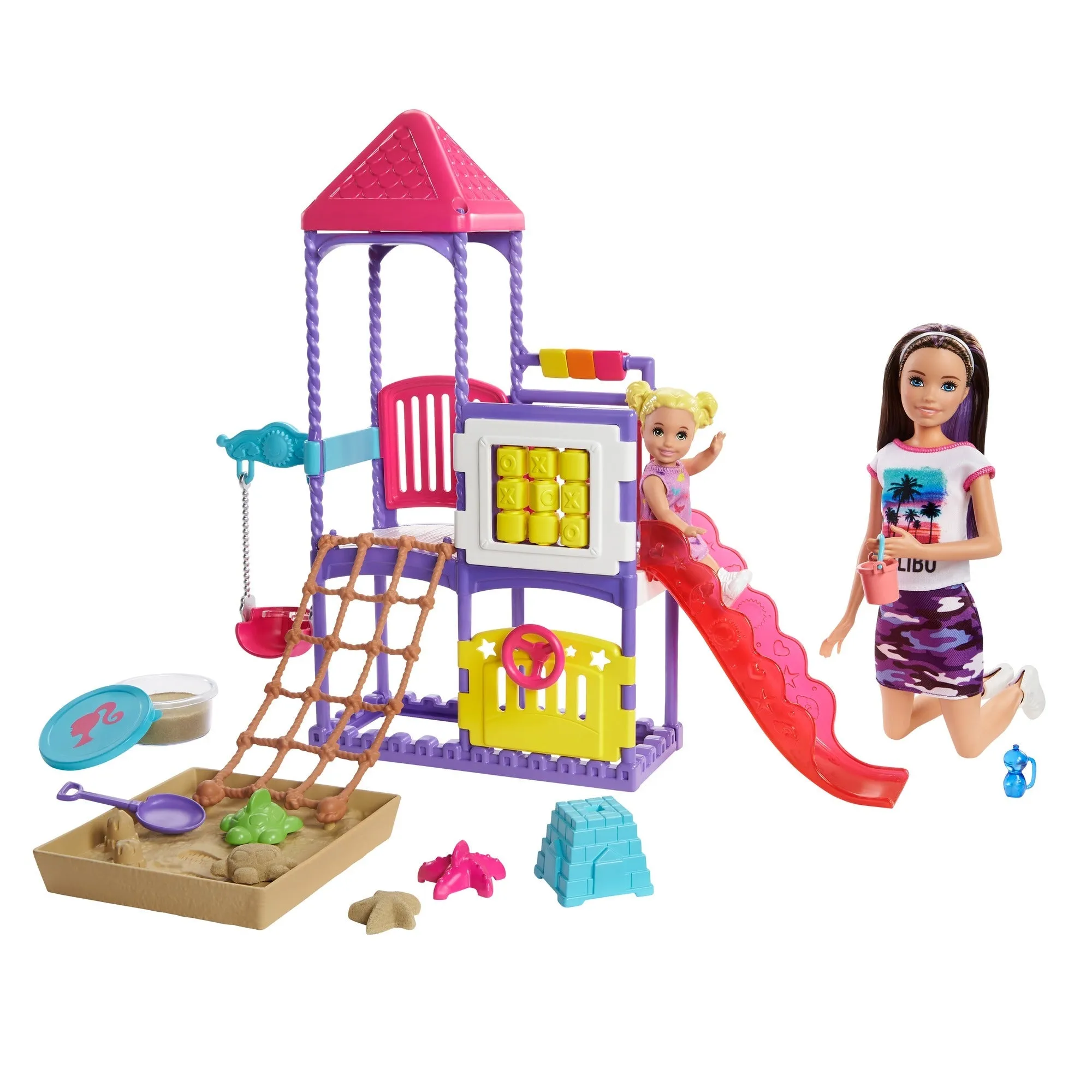 Barbie Skipper Babysitters Inc Climb And Explore Playground Playset