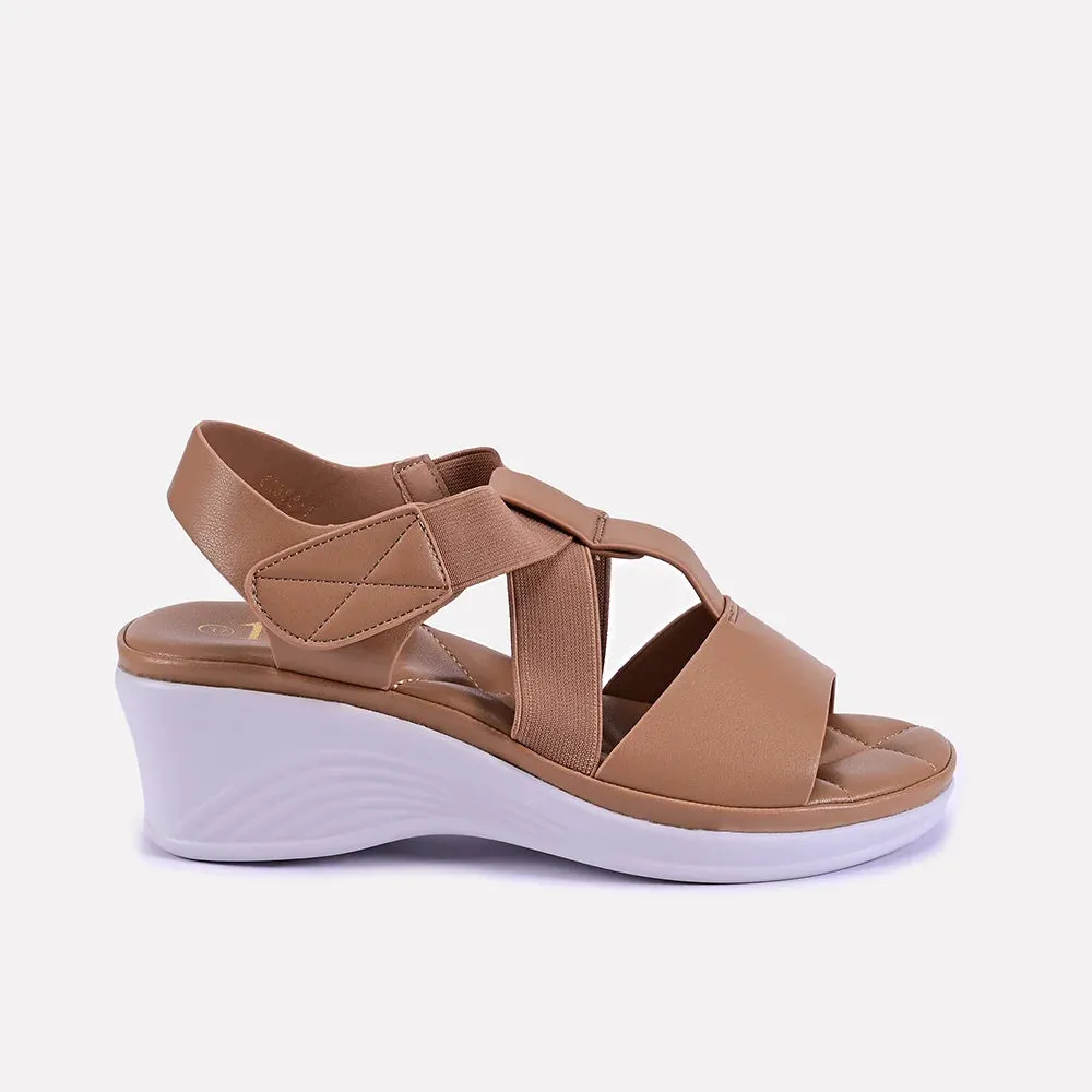 Beatrice Brown Soft Casual Sandals 0421295