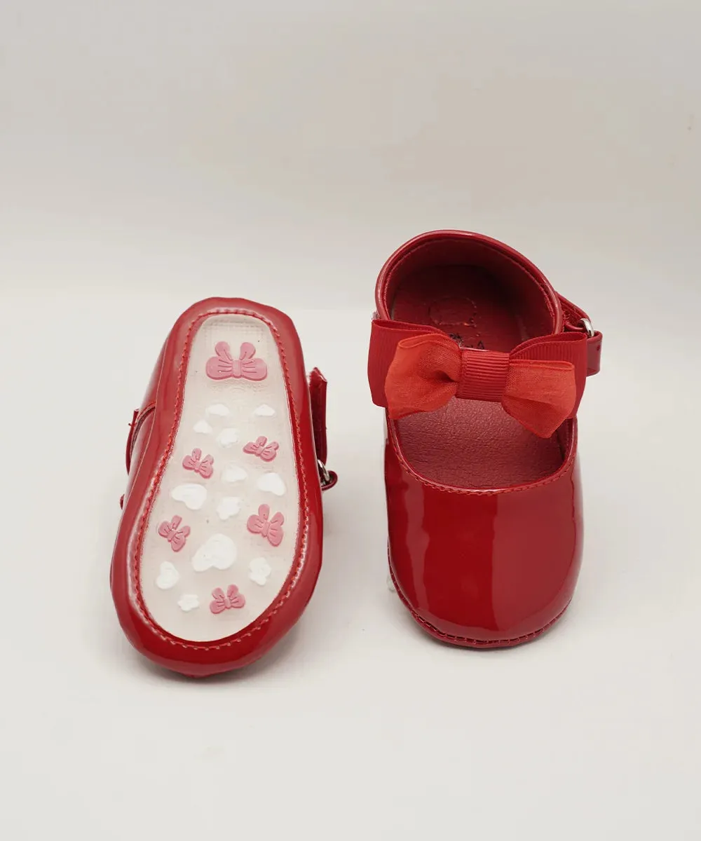 Beautiful Red Sandals for Infant