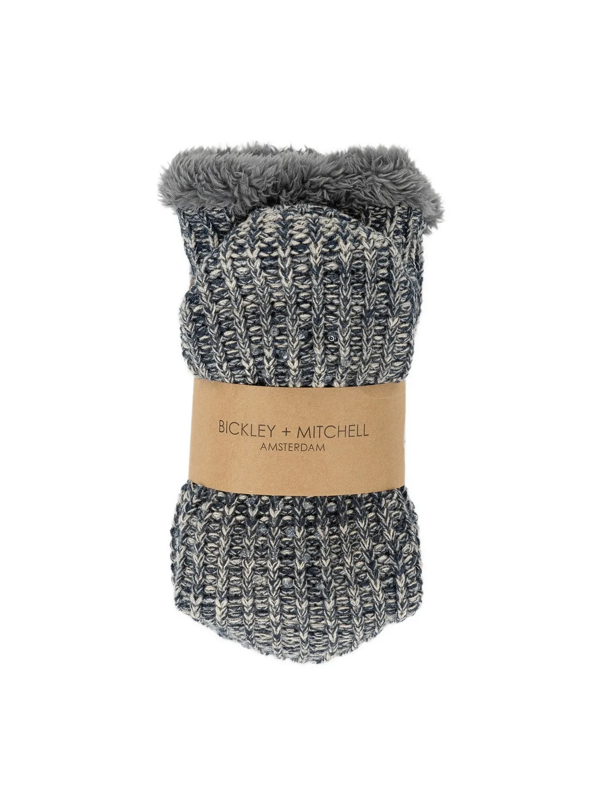 Bickley   Mitchell Sherpa Interior Thick Slipper Socks