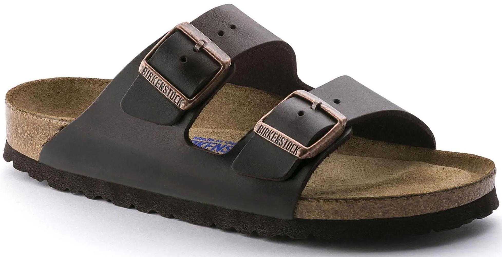 Birkenstock Unisex Arizona Soft Footbed Leather Sandal