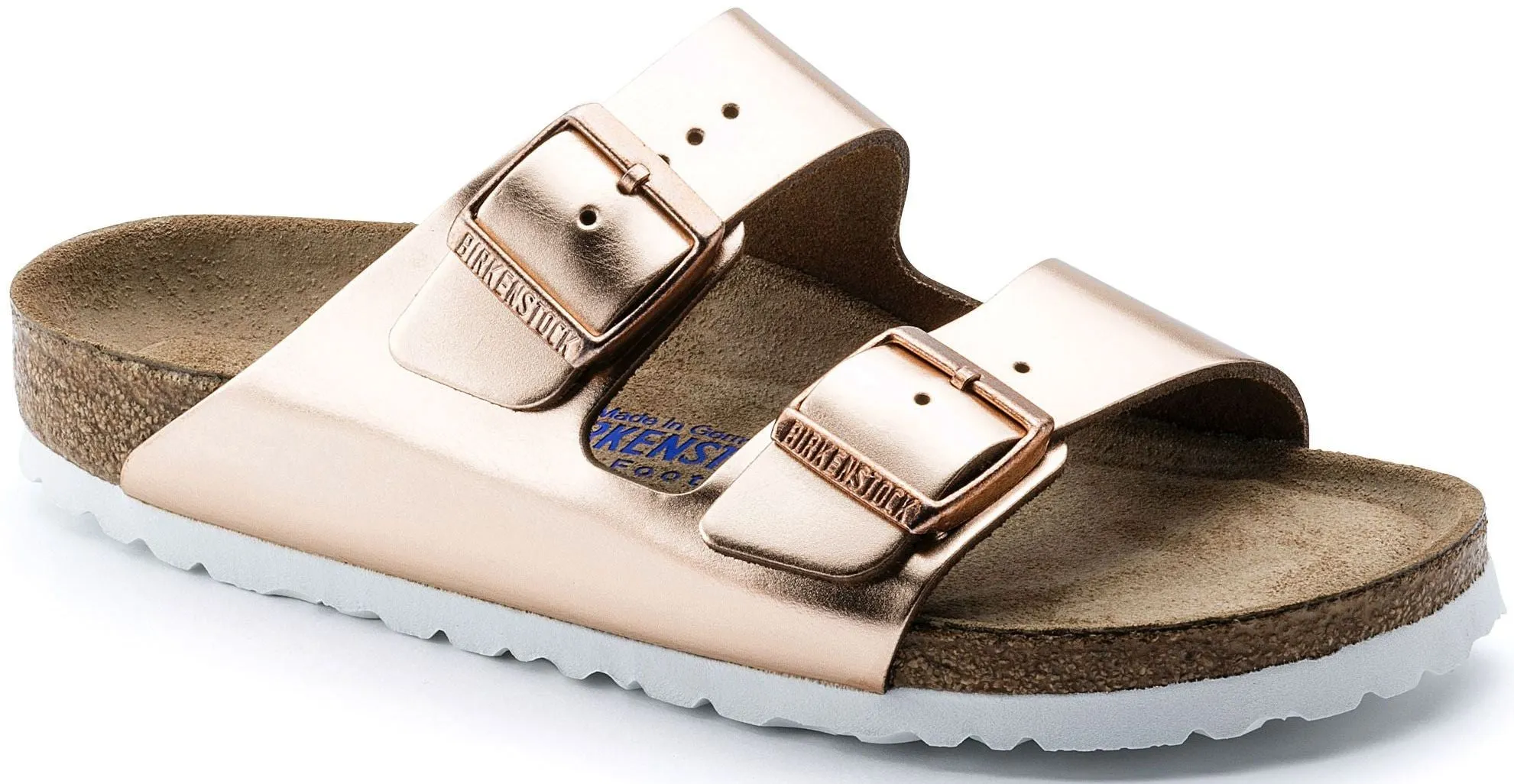 Birkenstock Unisex Arizona Soft Footbed Leather Sandal