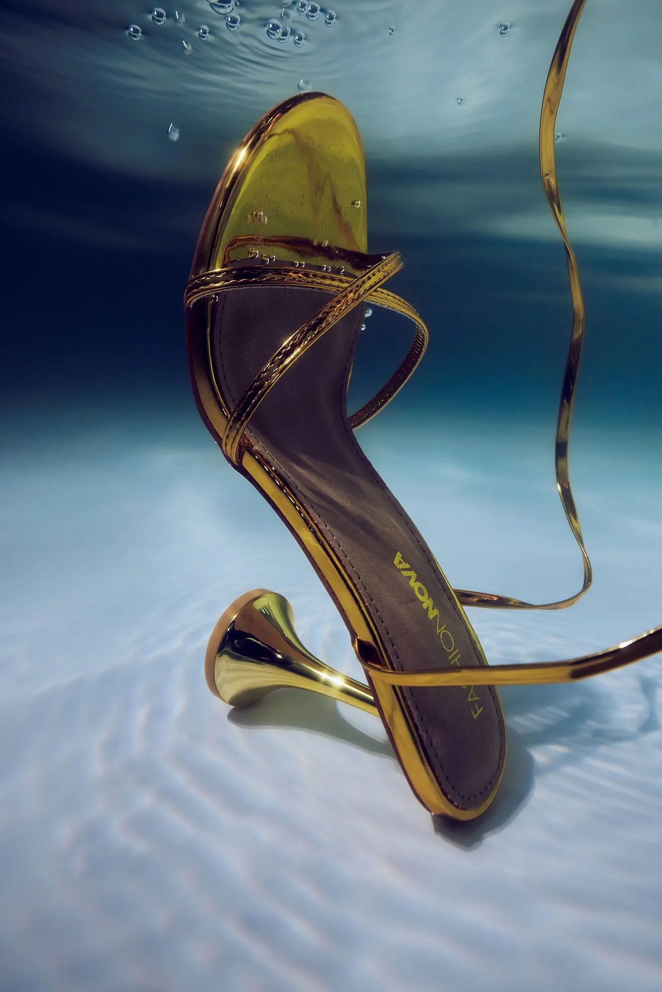 Glamorous Gold Strappy Wrap-Up Heels for Effortless Elegance