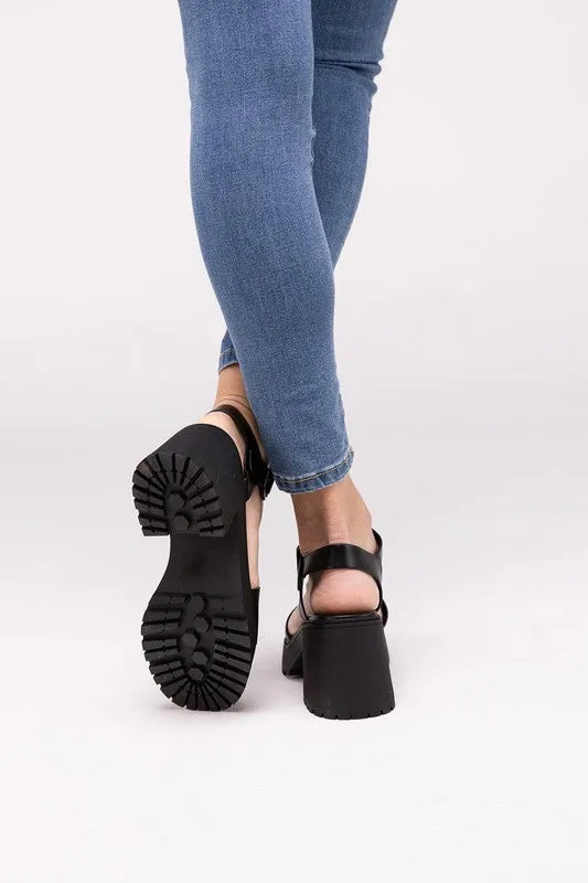 BOOMER Platform Heel Sandals