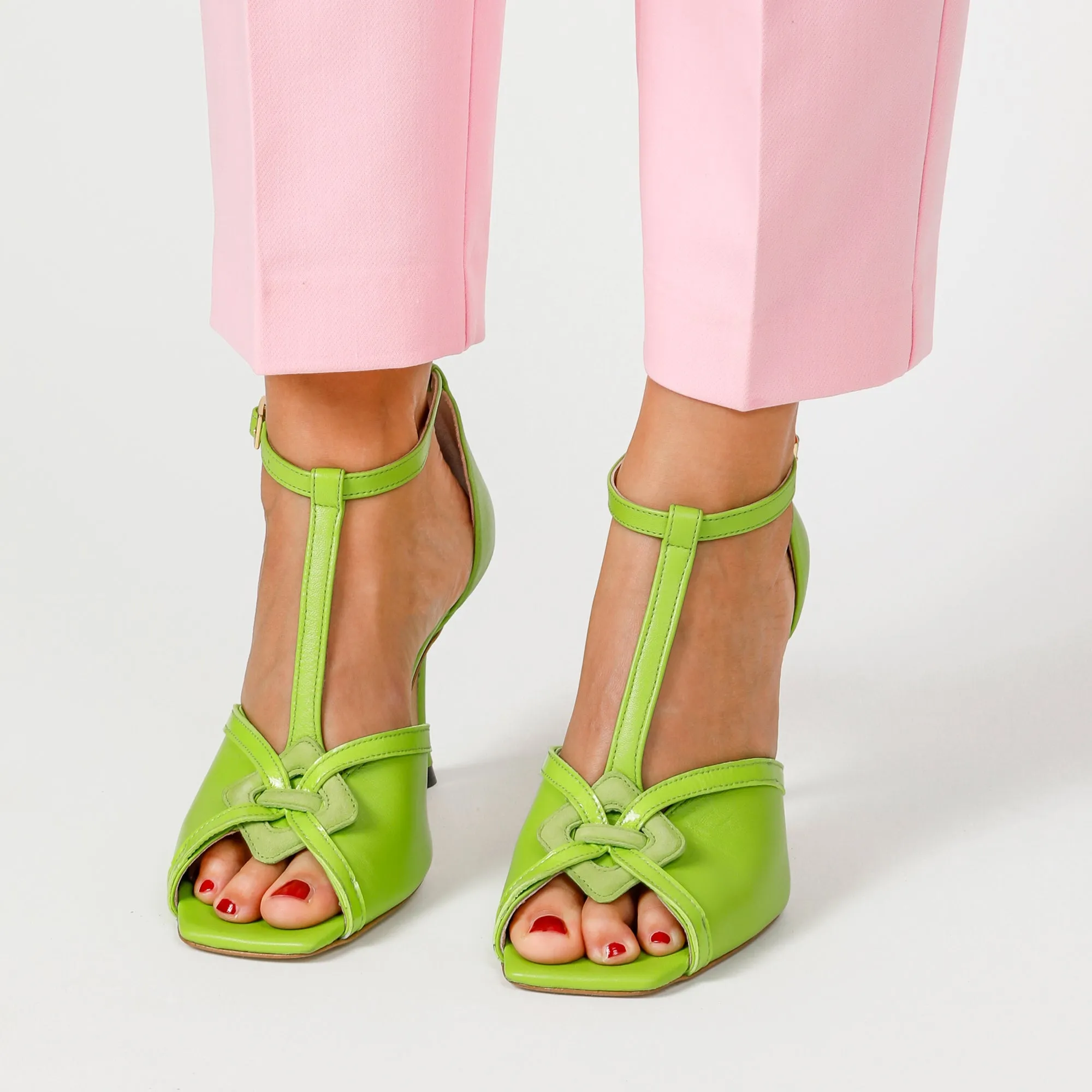 CAMILLA high heel sandal - Grasshopper