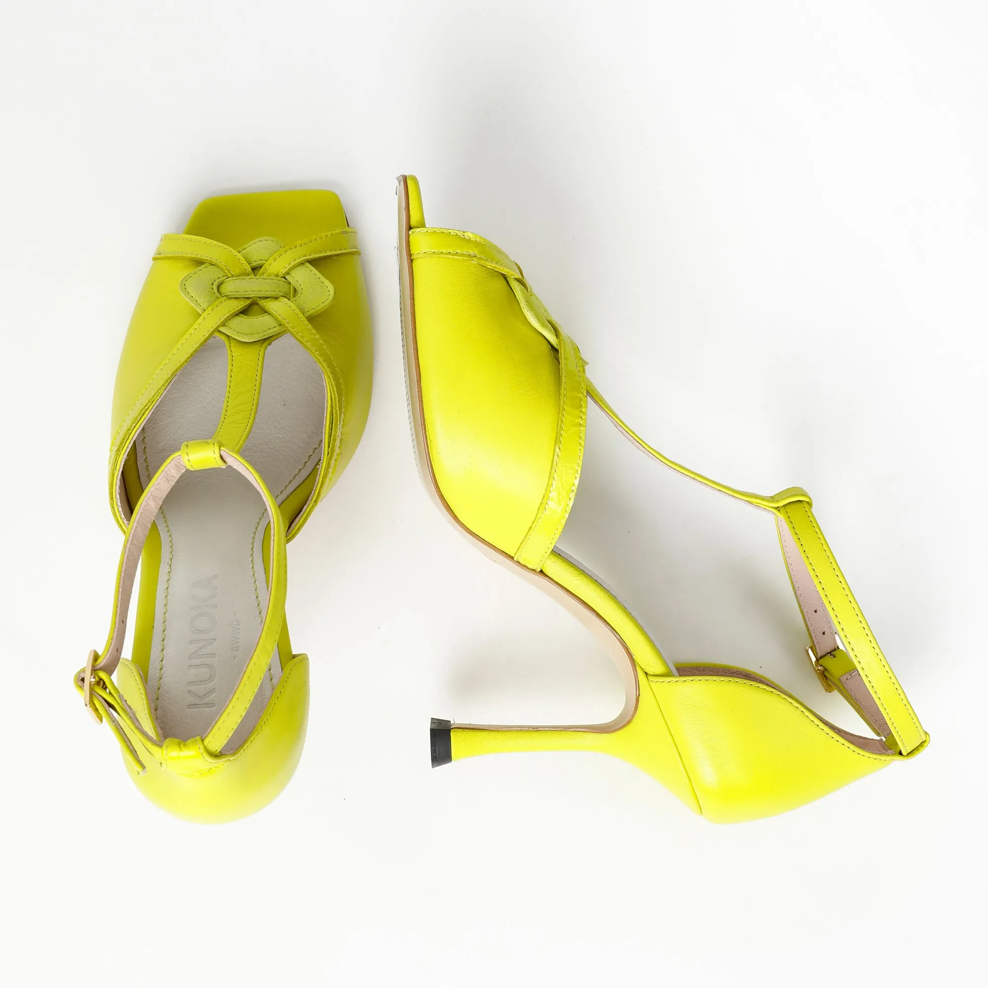 CAMILLA high heel sandal - Sunflower