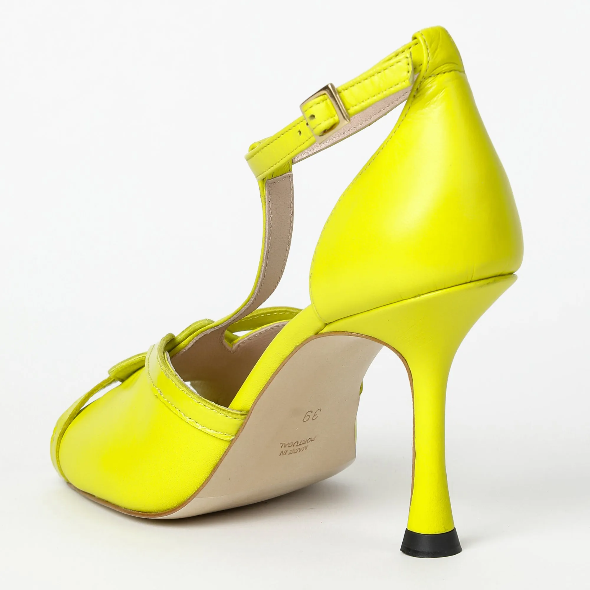 CAMILLA high heel sandal - Sunflower