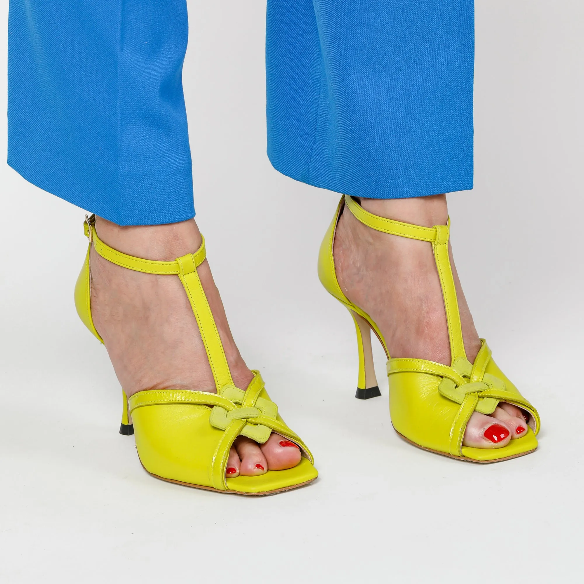 CAMILLA high heel sandal - Sunflower