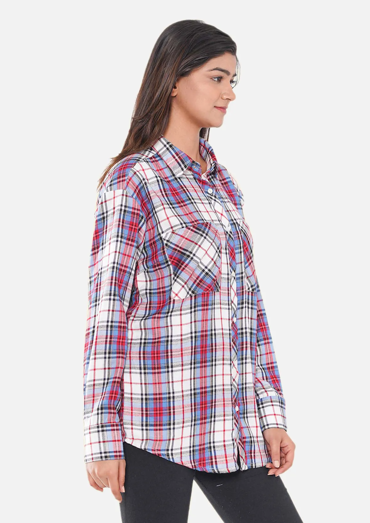 Check Shirt With Front Pockets