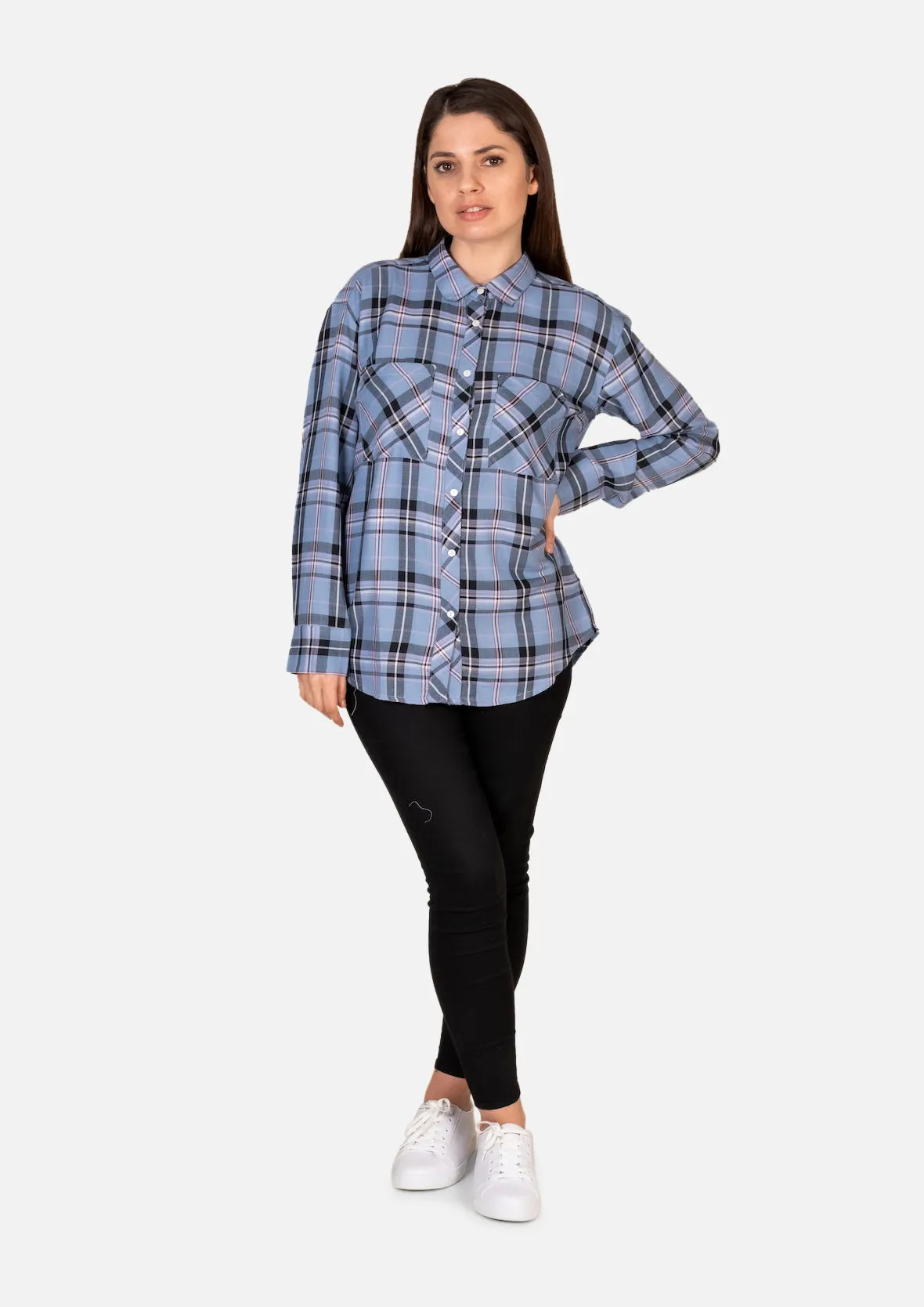 Check Shirt With Front Pockets