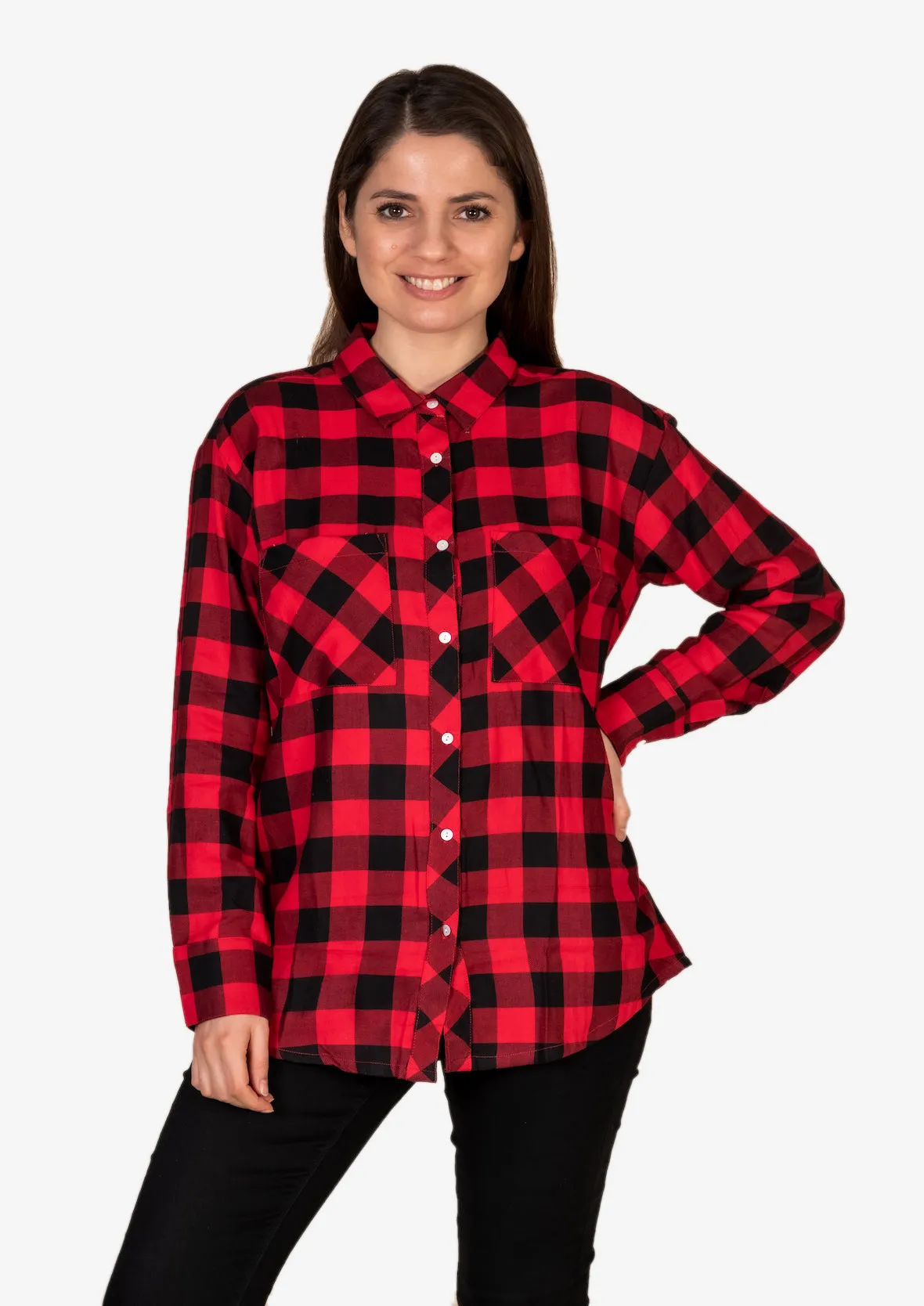 Check Shirt With Front Pockets